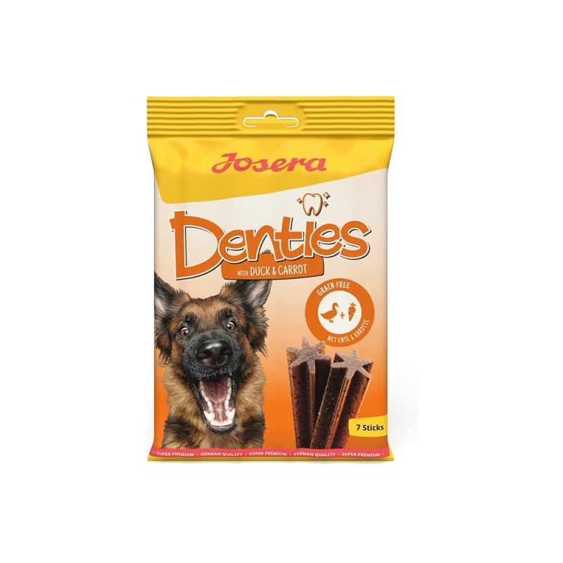 تشویقی سگ جوسرا مدل دنتال Josera Dental Snack طعم اردک و هویج وزن 180 گرم