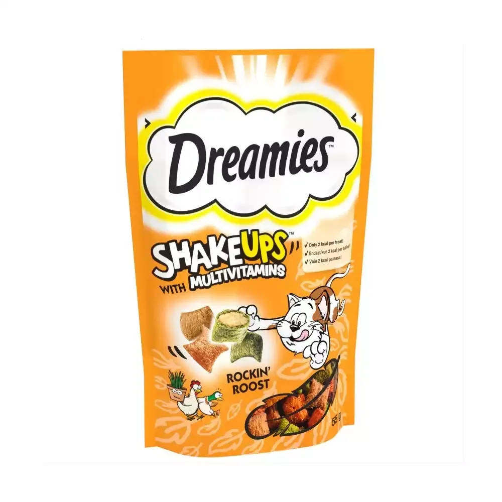 تشویقی گربه دریمیز مدل ShakeUps Chicken & Duck وزن 55 گرم