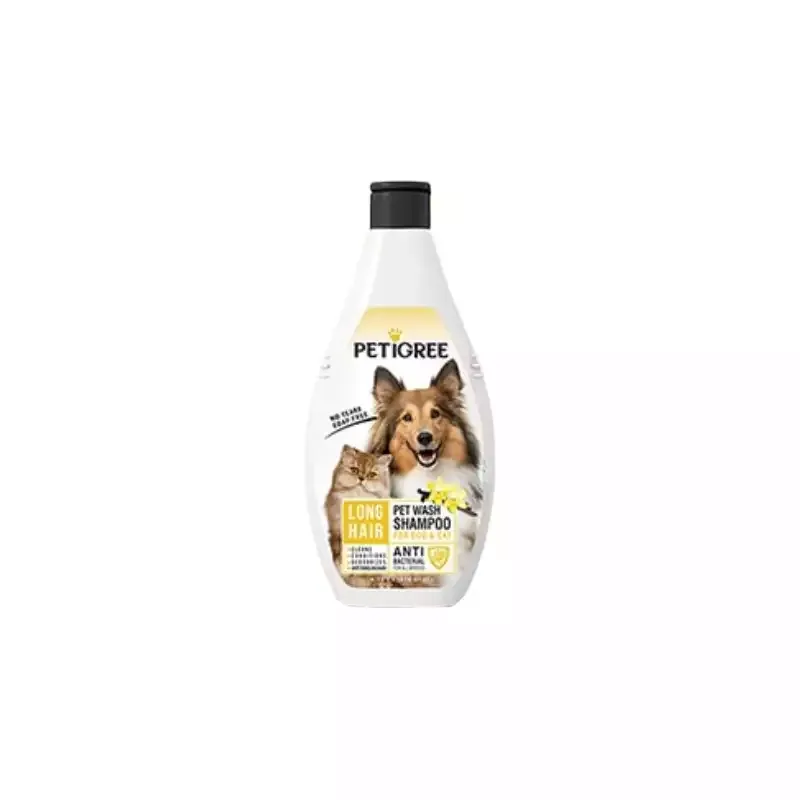شامپو سگ و گربه مخصوص مو های بلند پتیگری Petigree Long Hair Shampoo حجم 270 میلی لیتر