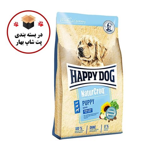 غذای خشک توله سگ هپی داگ Happy Dog NaturCroq Puppy وزن 1 کیلوگرم