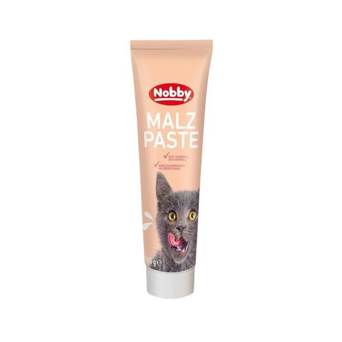خمیر مالت گربه نوبی مدل Nobby Malt Paste وزن 100 گرم