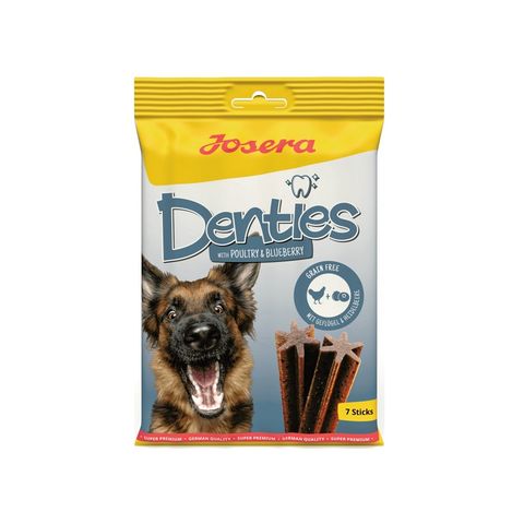 تشویقی سگ جوسرا مدل دنتال Josera Dental Snack طعم مرغ و بلوبری وزن 180 گرم