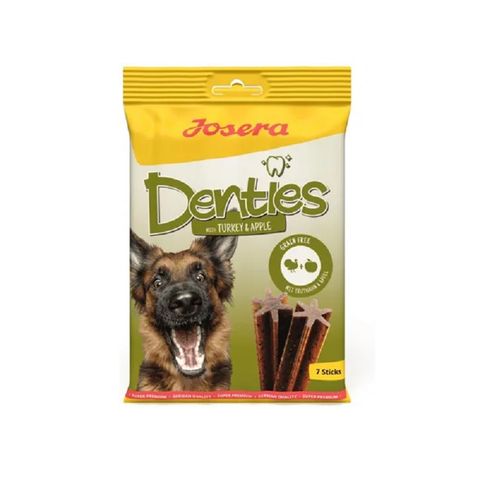 تشویقی سگ جوسرا مدل دنتال Josera Dental Snack طعم بوقلمون و سیب وزن 180 گرم