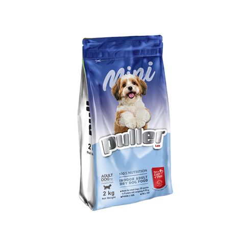 غذای خشک سگ بالغ نژاد کوچک پولر Puller Mini Adult Dog وزن 2 کیلوگرم
