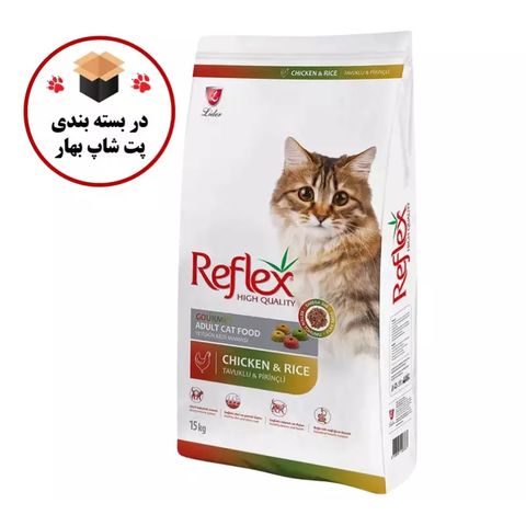 رفلکس مدل Multi Color با طعم مرغ و برنج وزن 1 کیلوگرم