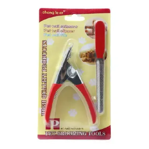 ناخن گیر گیوتینی سگ و گربه Pet Grooming Tools همراه سوهان