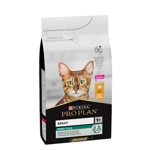 غذای خشک رنال پلاس گربه بالغ پروپلن با طعم مرغ Proplan Adult Renal Plus وزن 3 کیلوگرم