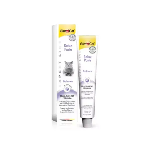 خمیر مالت ضد استرس و آرامبخش گربه جیم کت GimCat Paste Relax وزن 50 گرم
