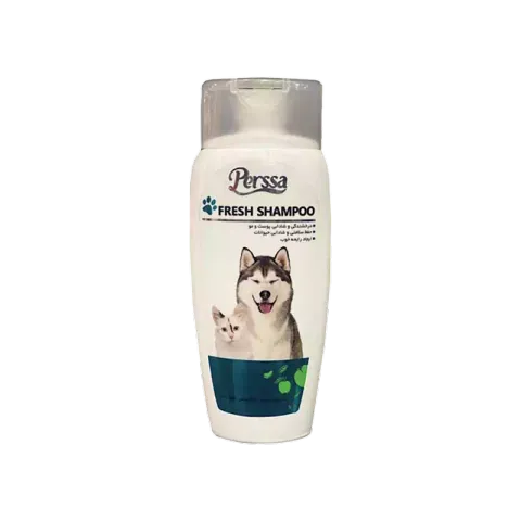 شامپو حیوانات پرسا مدل Apple Shampoo حجم 250 میلی لیتر